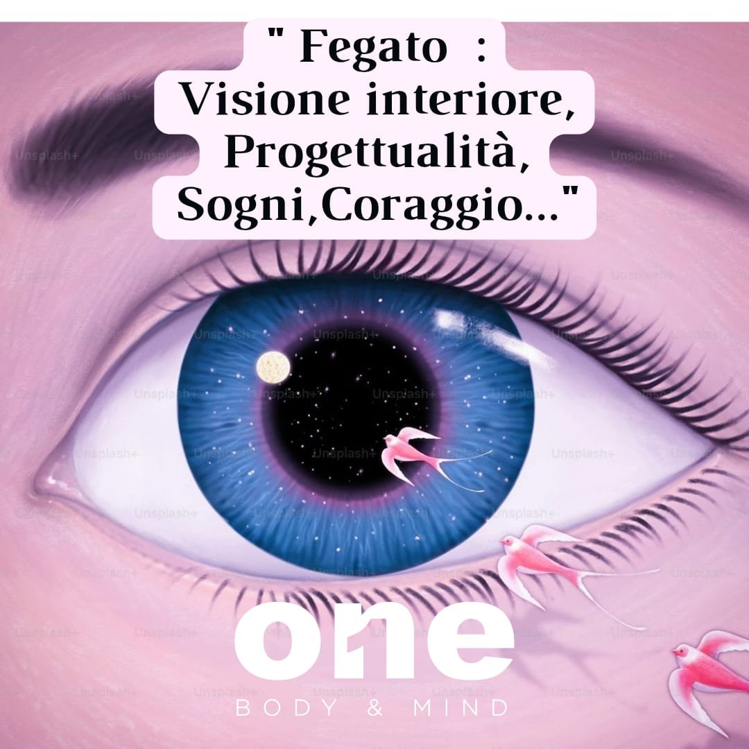 Fegato : Visione interiore, Progettualità, Sogni ,Coraggio